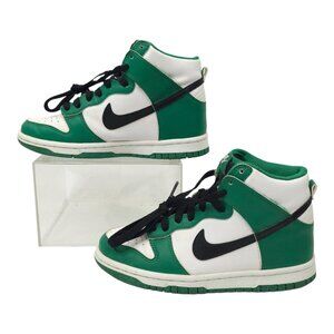 Nike Dunk High GS Celtics Sneakers Size 4Y Womens 5.5 Shoes DR0527-300